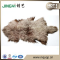 Piel de la piel del cordero del mongol del pelo de los 60 * 90cm 100% / piel larga de la piel de las ovejas